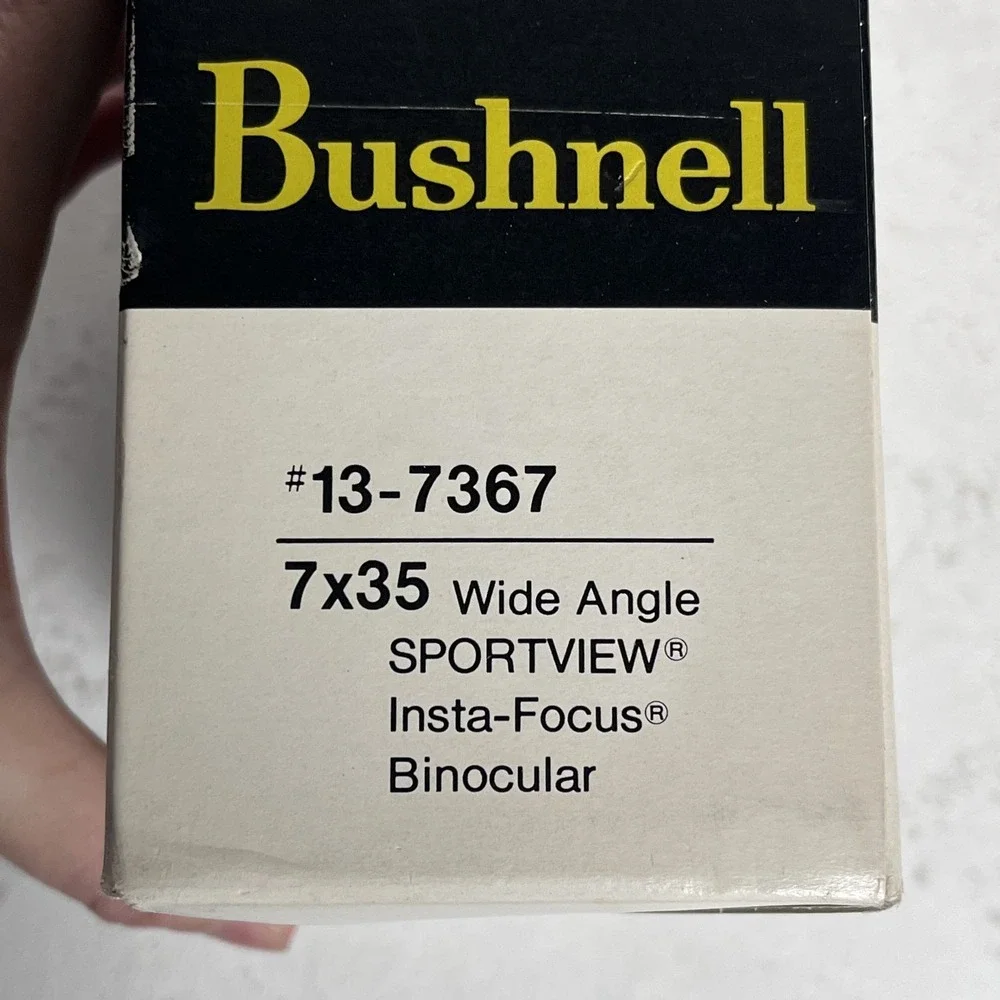 Bushnell Sportview Binoculars 7 x 35 Wide Angle 500 ft 1000 Yards With Case